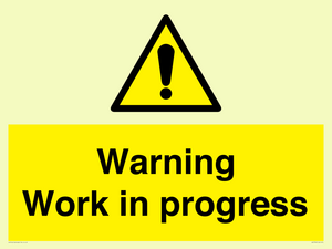 WC5794: Warning Work in progress