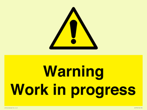 WC5794: Warning Work in progress