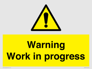 WC5794: Warning Work in progress