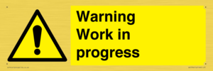 WC5794: Warning Work in progress