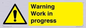 WC5794: Warning Work in progress