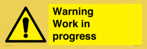 WC5794: Warning Work in progress