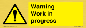 WC5794: Warning Work in progress