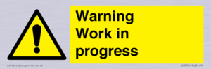 WC5794: Warning Work in progress