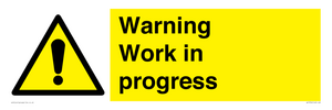 WC5794: Warning Work in progress