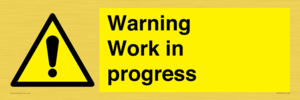 WC5794: Warning Work in progress