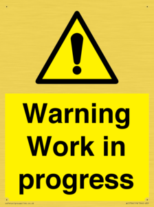 WC5794: Warning Work in progress