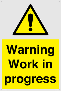 WC5794: Warning Work in progress