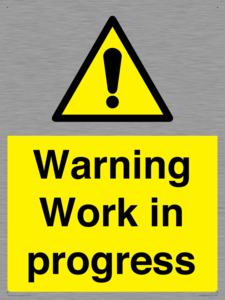 WC5794: Warning Work in progress