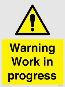 WC5794: Warning Work in progress