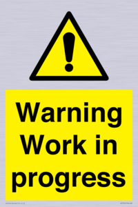 WC5794: Warning Work in progress