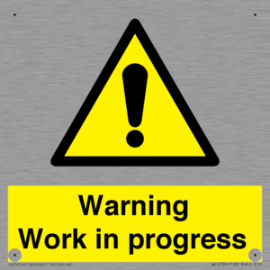 WC5794: Warning Work in progress