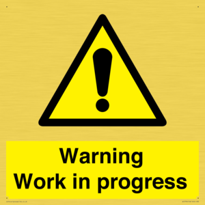 WC5794: Warning Work in progress