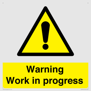 WC5794: Warning Work in progress