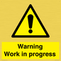 WC5794: Warning Work in progress