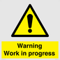 WC5794: Warning Work in progress