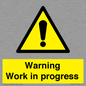 WC5794: Warning Work in progress