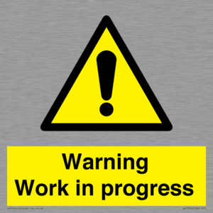 WC5794: Warning Work in progress