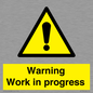WC5794: Warning Work in progress