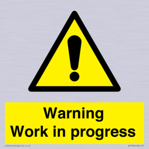 WC5794: Warning Work in progress