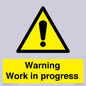 WC5794: Warning Work in progress