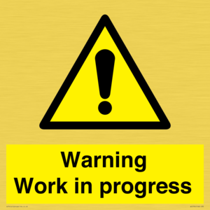 WC5794: Warning Work in progress