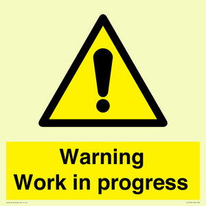 WC5794: Warning Work in progress