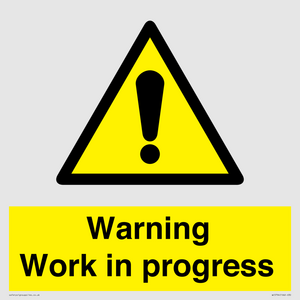 WC5794: Warning Work in progress
