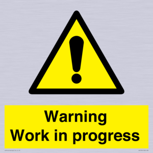 WC5794: Warning Work in progress