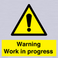 WC5794: Warning Work in progress