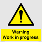 WC5794: Warning Work in progress