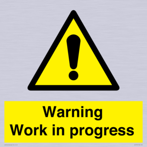 WC5794: Warning Work in progress