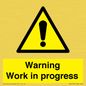 WC5794: Warning Work in progress