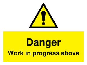WC5795: Danger Work in progress above
