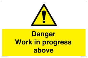 WC5795: Danger Work in progress above
