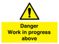 WC5795: Danger Work in progress above
