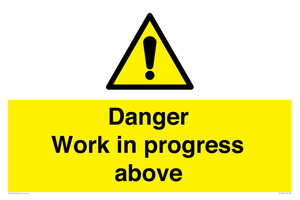 WC5795: Danger Work in progress above