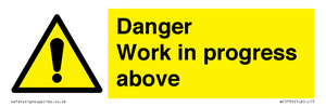 WC5795: Danger Work in progress above