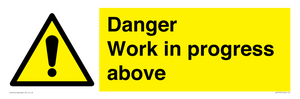 WC5795: Danger Work in progress above