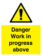 WC5795: Danger Work in progress above