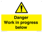 WC5797: Danger Work in progress below