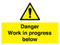 WC5797: Danger Work in progress below