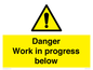 WC5797: Danger Work in progress below