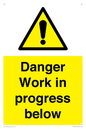 WC5797: Danger Work in progress below