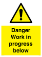 WC5797: Danger Work in progress below