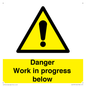 WC5797: Danger Work in progress below