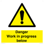 WC5797: Danger Work in progress below