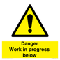WC5797: Danger Work in progress below