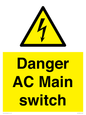 WE10058: Danger AC Main switch