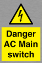 WE10058: Danger AC Main switch